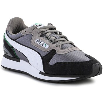 Shoes Men Low top trainers Puma Space Lab Castlerock White, Black, Grey