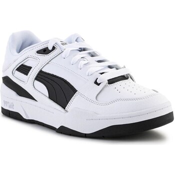 Shoes Men Low top trainers Puma Slipstream Lth White Black Men Unisex Casual Lifestyle White