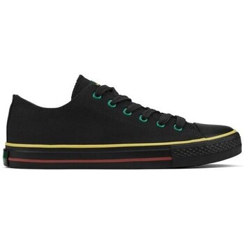 Shoes Men Low top trainers Monotox MX22002 Black