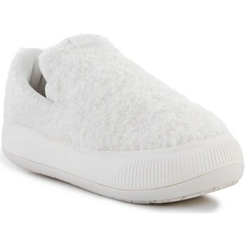 Shoes Women Low top trainers Puma Suede Mayu Slip-on Teddy W White