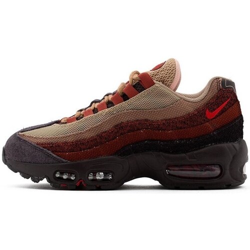 Shoes Women Derby Shoes & Brogues Nike Air Max 95 Brown