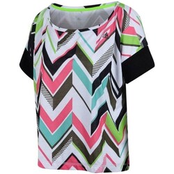 Clothing Women Short-sleeved t-shirts adidas Originals Tshirt RL Aop Tee Q4 Pink, White