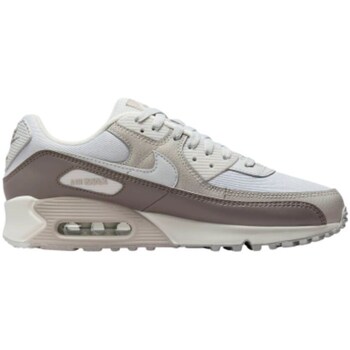 Shoes Men Low top trainers Nike Air Max 90 Beige, White