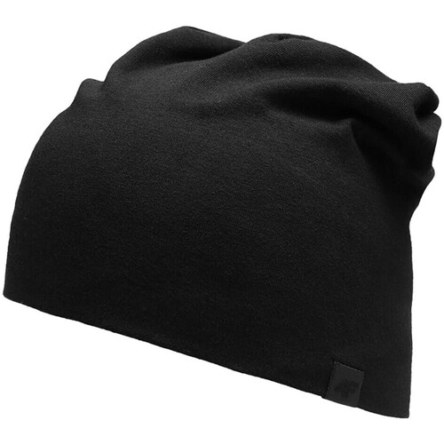 Clothes accessories Hats / Beanies / Bobble hats 4F 4FAW23ACAPU31820S Black