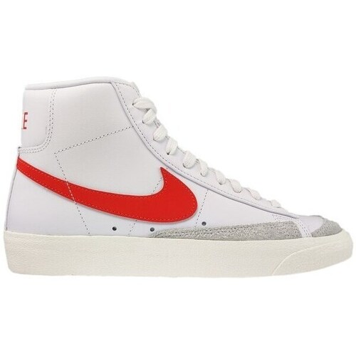 Shoes Women Mid boots Nike Blazer Mid '77 White, Red