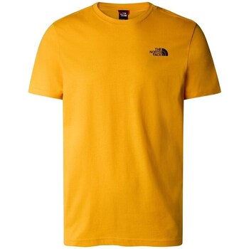 Clothing Men Short-sleeved t-shirts The North Face Red Box Tee Yellow