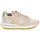 Shoes Women Low top trainers Philippe Model TROPEZ HAUTE LOW WOMAN Beige / Pink / Gold