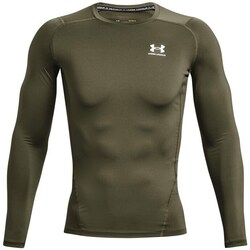 Clothing Men Short-sleeved t-shirts Under Armour Ua Hg Armour Comp Green
