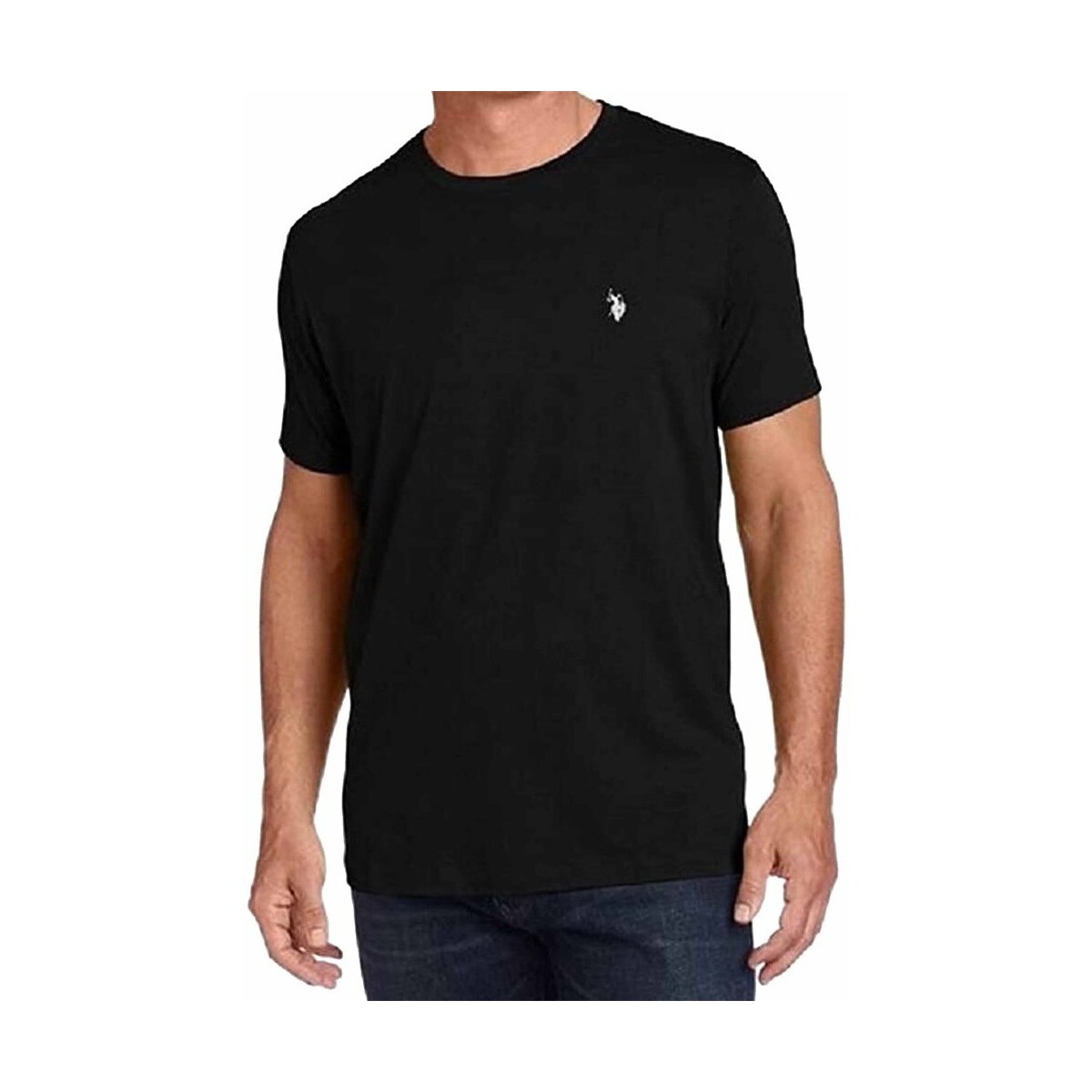 Clothing Men Short-sleeved t-shirts U.S Polo Assn. 11390404BLK Black