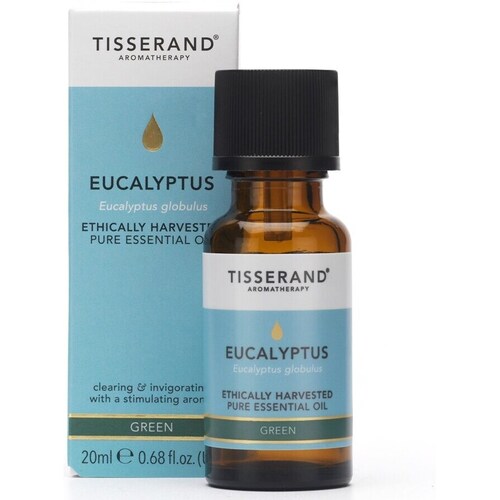 Beauty Bio & natural Tisserand Aromatherapy Eucalyptus Ethically Harvested Brown, White, Light blue