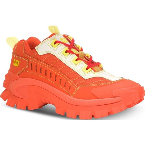 Shoes Men Low top trainers Caterpillar Intruder Supercharged Orange