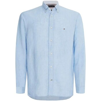Clothing Men Long-sleeved shirts Tommy Hilfiger MW0MW17646 Blue