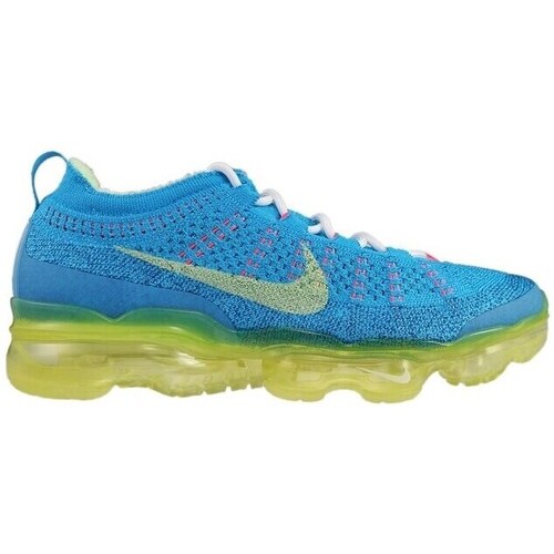 Shoes Women Low top trainers Nike Air Vapormax 2023 Flyknit Blue, Yellow