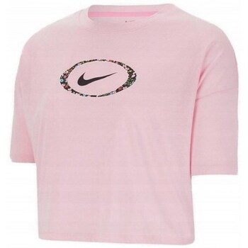 Clothing Women Short-sleeved t-shirts Nike 654 Pink