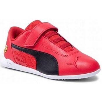 Shoes Children Low top trainers Puma Ferrari Race R-cat Red
