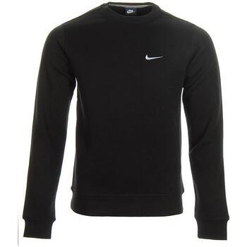 Clothing Men Sweaters Nike Club Crewswoosh Black
