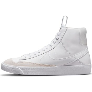 Shoes Women Mid boots Nike Blazer Mid 77 SE GS White