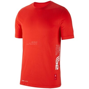 Clothing Men Short-sleeved t-shirts Nike CD0927634 Red