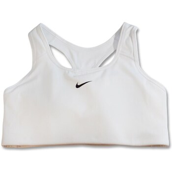 Clothing Women Short-sleeved t-shirts Nike Dri-fit Swoosh Pro-padded White