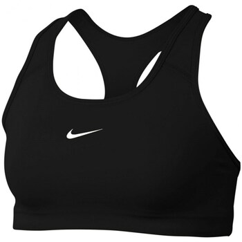 Clothing Women Short-sleeved t-shirts Nike Swoosh Pad Black