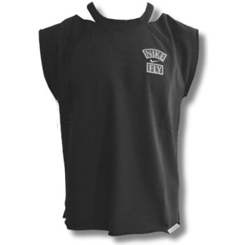 Clothing Women Short-sleeved t-shirts Nike Standard Issue Top Wmns Black Pale Ivory Black