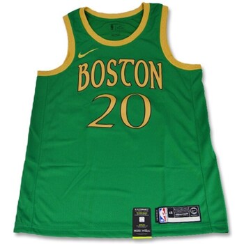 Clothing Men Short-sleeved t-shirts Nike Boston Celtics Swingman Jersey Gordon Hayward City Edition Green
