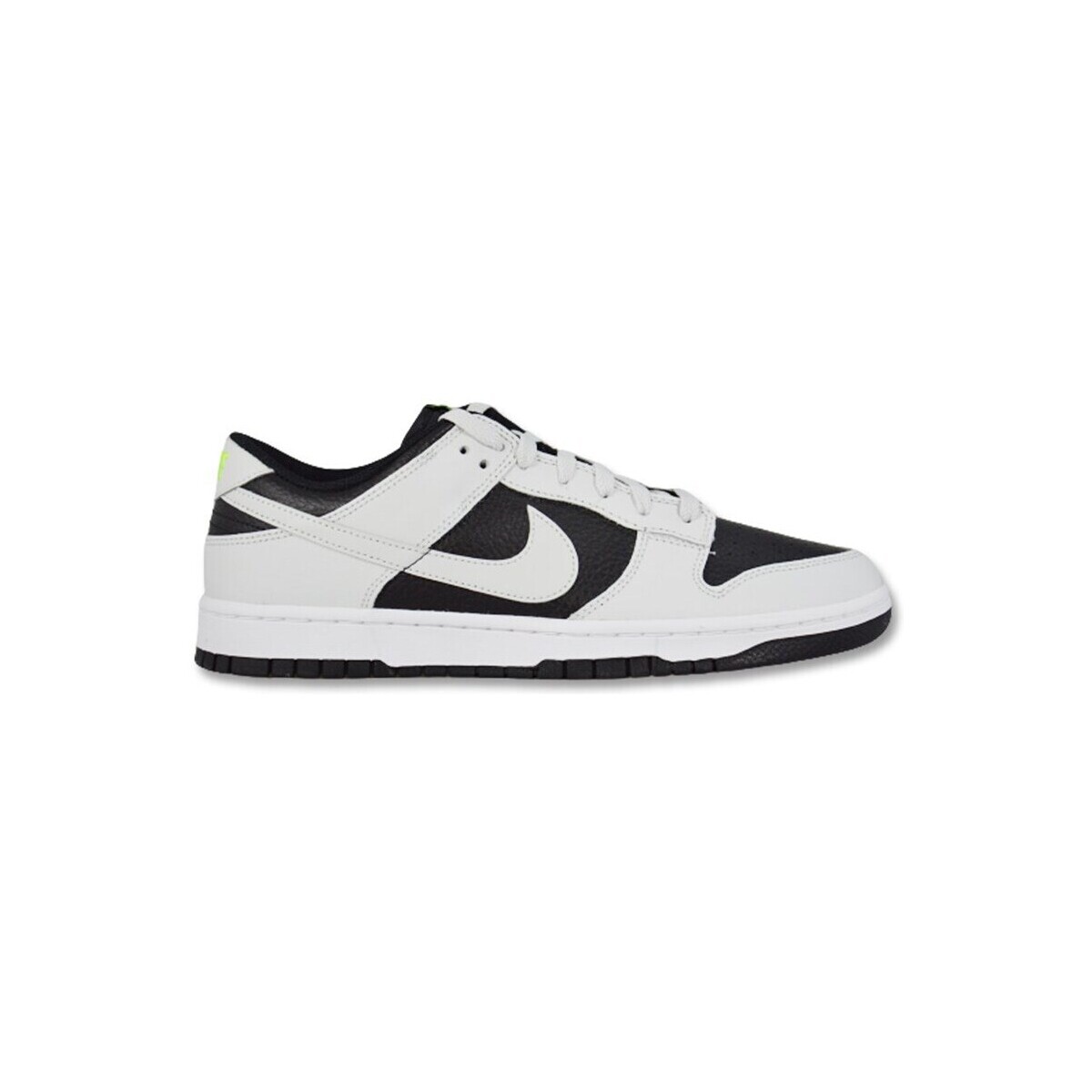 Shoes Men Low top trainers Nike Dunk Low Reverse Panda Volt White