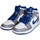 Shoes Men Indoor sports trainers Nike Air Jordan 1 Mid True Blue Grey, White