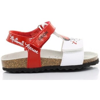 Shoes Children Sandals Geox B152RCC0003 Red, White