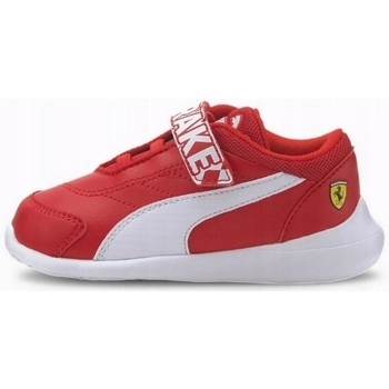 Shoes Children Low top trainers Puma Sf Kard Cat III Red