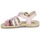 Shoes Girl Sandals Citrouille et Compagnie JASMA Pink / Purple