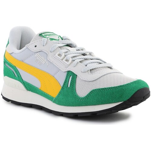 Shoes Men Low top trainers Puma Rx 737 New Vintage Green, White