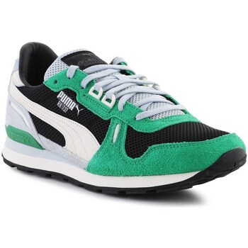 Shoes Men Low top trainers Puma Rx 737 Ac Milan Green