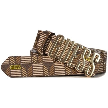 Clothes accessories Women Belts Guess BW9115P4225BRO Brown