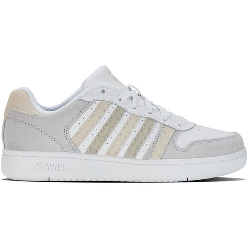Shoes Women Low top trainers K-Swiss Court Palisades White, Grey