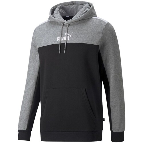 Clothing Men Sweaters Puma 84903601 Black, Grey