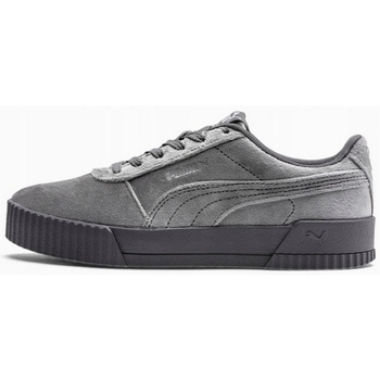 Shoes Women Low top trainers Puma Cali Velour Grey