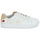 Shoes Women Low top trainers Bons baisers de Paname SIMONE GOLD FLOWERS White / Gold