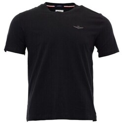 Clothing Men Short-sleeved t-shirts Aeronautica Militare TS2065J59234300 Black