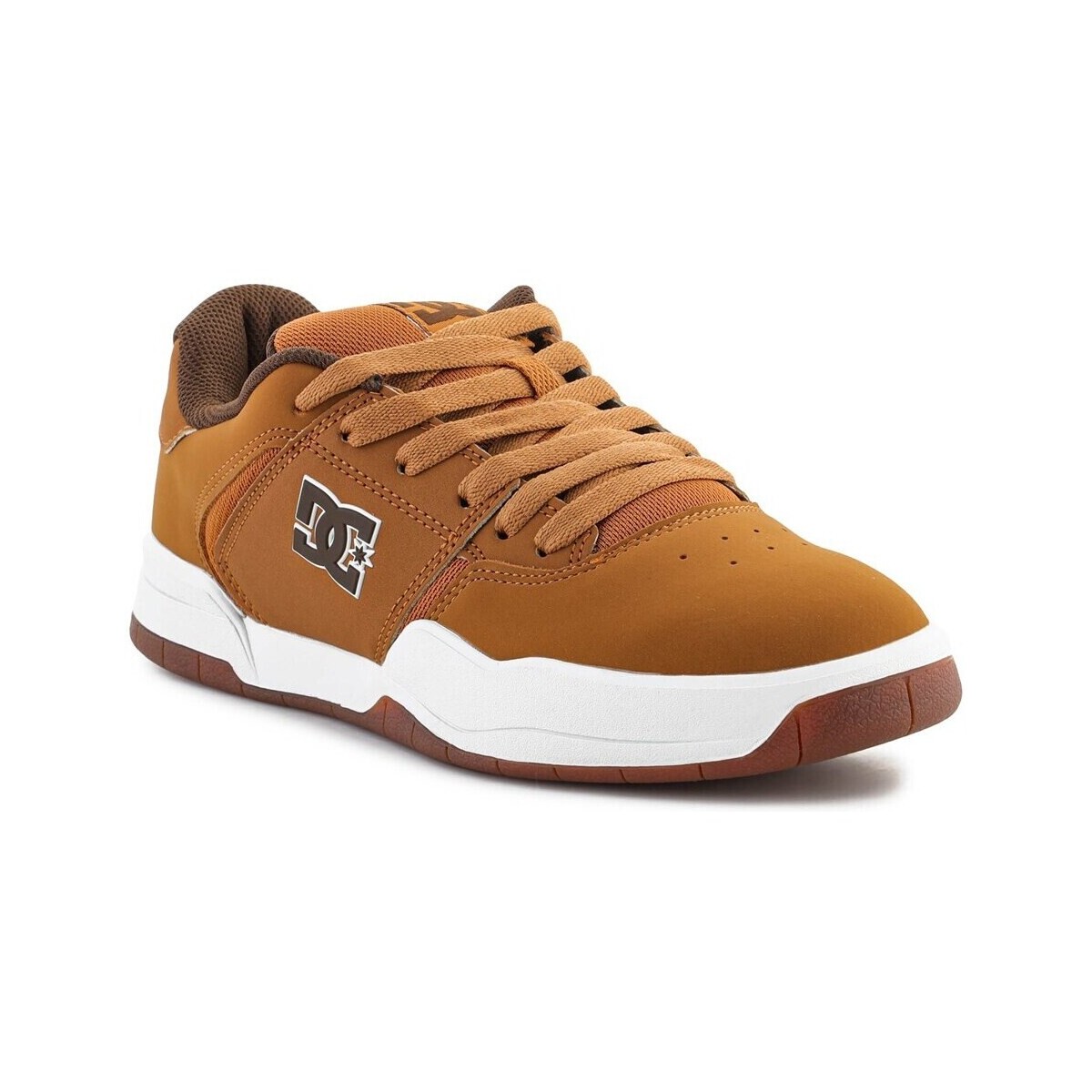 dc shoes  central  men's shoes (trainers) in brown