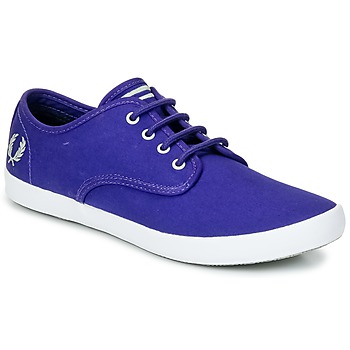 Shoes Men Low top trainers Fred Perry FOXX TWILL Purple