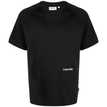 Clothing Men Short-sleeved t-shirts Calvin Klein Jeans K10K108738 Black