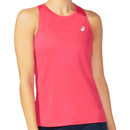 Clothing Women Short-sleeved t-shirts Asics 2012C334700 Pink