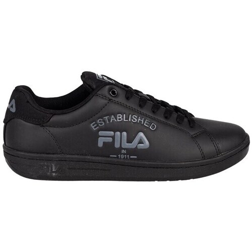 Shoes Men Low top trainers Fila Crosscourt 2 Black
