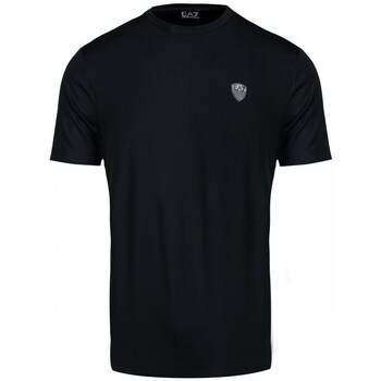 Clothing Men Short-sleeved t-shirts Emporio Armani Emporio Ea7 Black