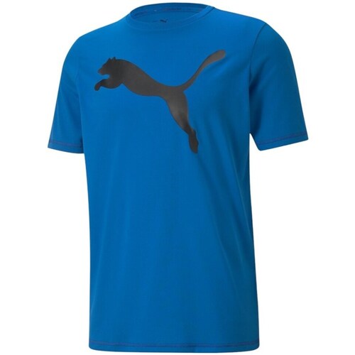 Clothing Men Short-sleeved t-shirts Puma 58672458 Blue