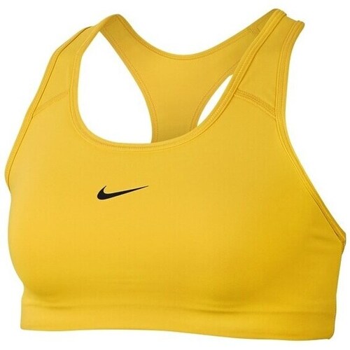 Clothing Women Short-sleeved t-shirts Nike Dri-fit Yellow