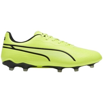 Shoes Men Football shoes Puma King Match Fg ag Yellow