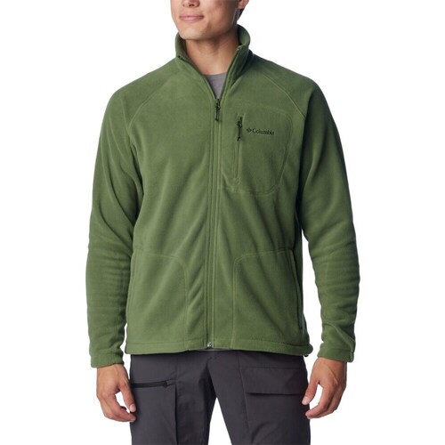 Clothing Men Sweaters Columbia Fast Trek Ii Full Zip Fleece Green