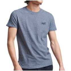 Clothing Men Short-sleeved t-shirts Superdry Vintage Logo Emb Tee Grey